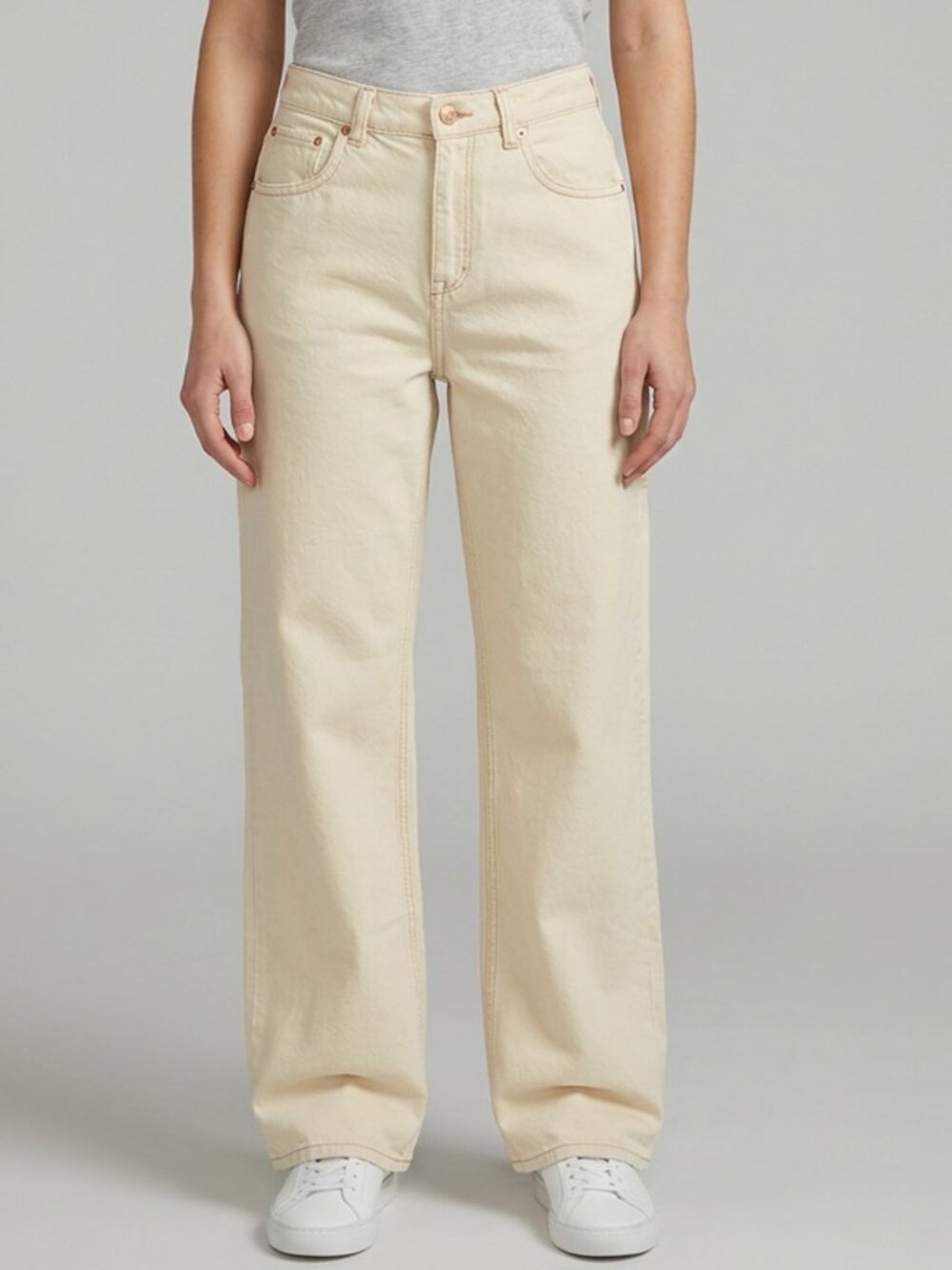 NWOT We the Free Tinsley Baggy High Rise Straight Leg Pant
